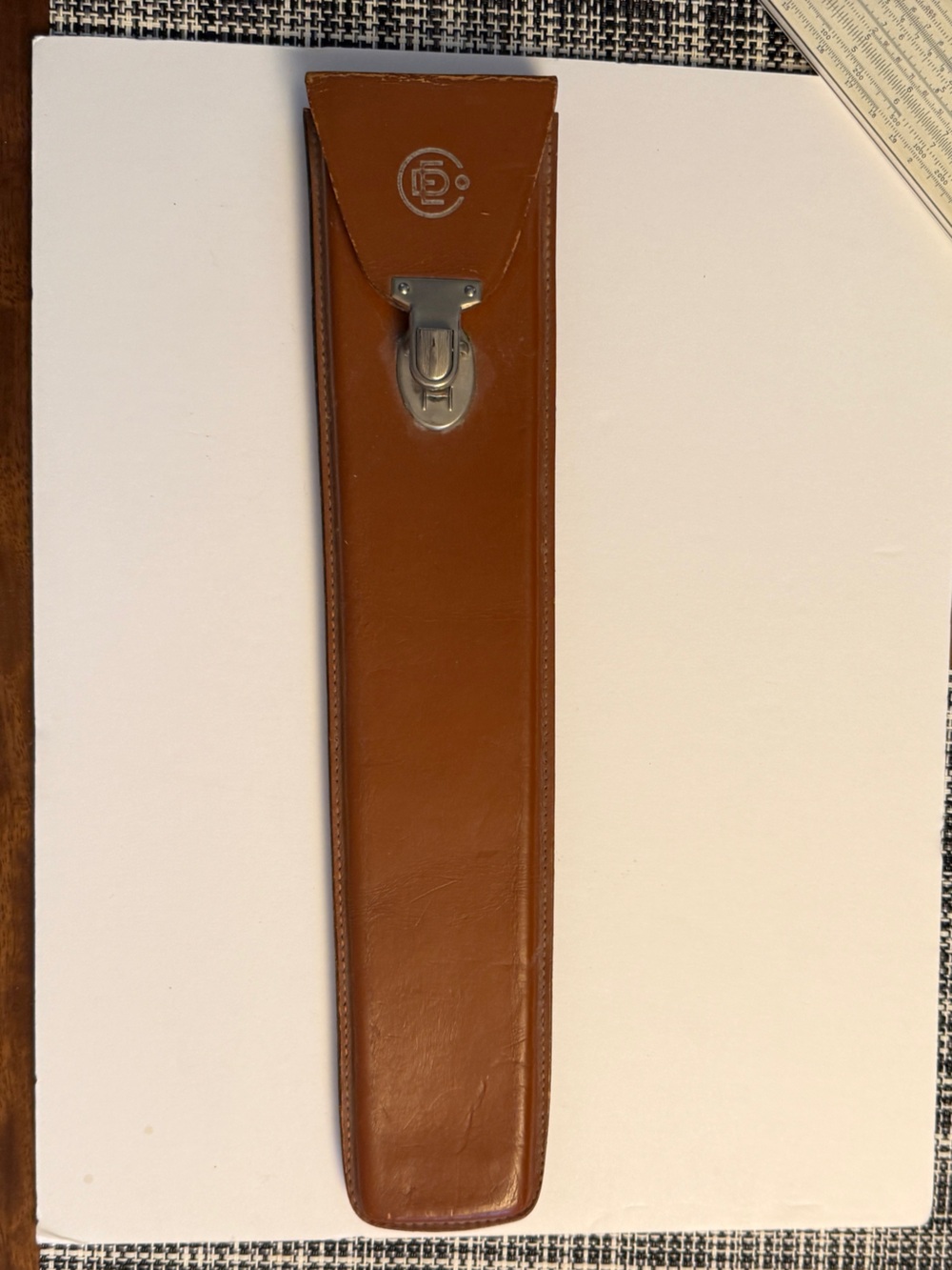 Vintage Dietzgen Engineering Slide Rule with Original Leather Case – Made in USA - Picture 5 of 16